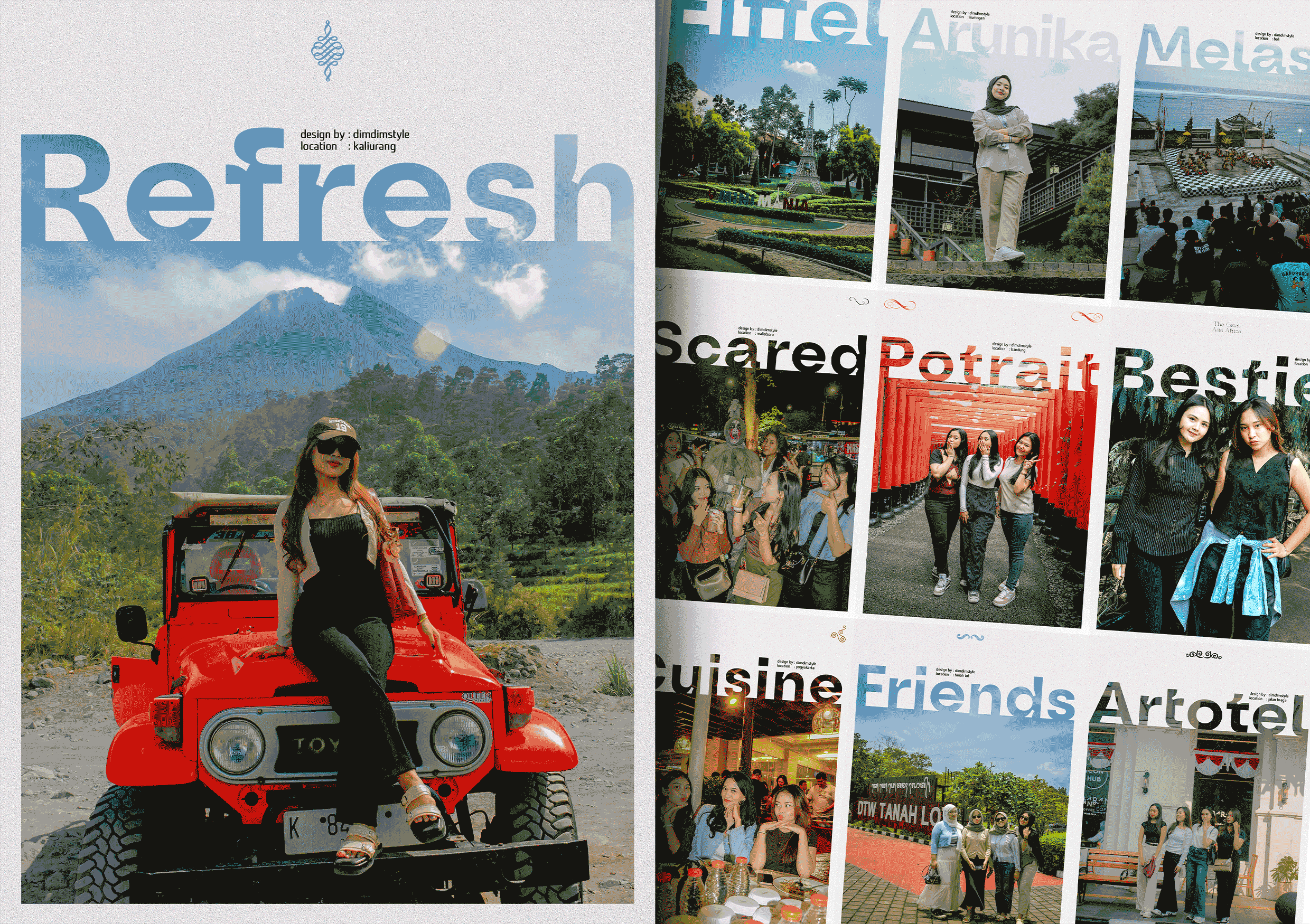 Graphic design presentation